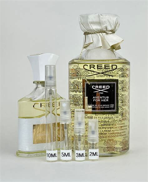 creed aventus for her samples